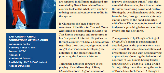 Sam Chan-Ip Ching Foundations of Wing Chun
