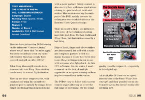 WCI's Review of Tony Massengill's Concrete Arena DVD