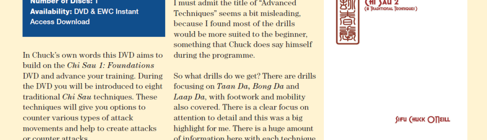 chuck oneill wing chun
