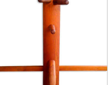 teak wooden dummy
