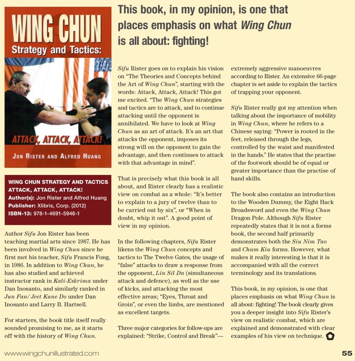 Wing Chun Strategy and Tactics: ATTACK, ATTACK, ATTACK