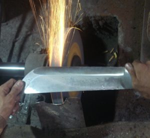 Grinding a 440C Blade