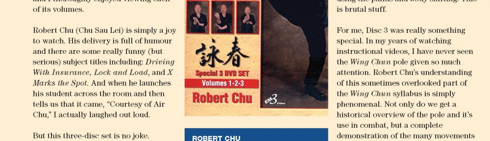 Review – Robert Chu Masterclass Wing Chun Kuen