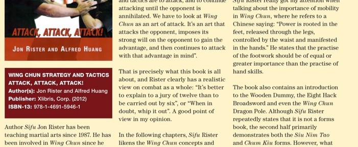 Review – Jon Rister’s Wing Chun Strategy and Tactics: Attack…